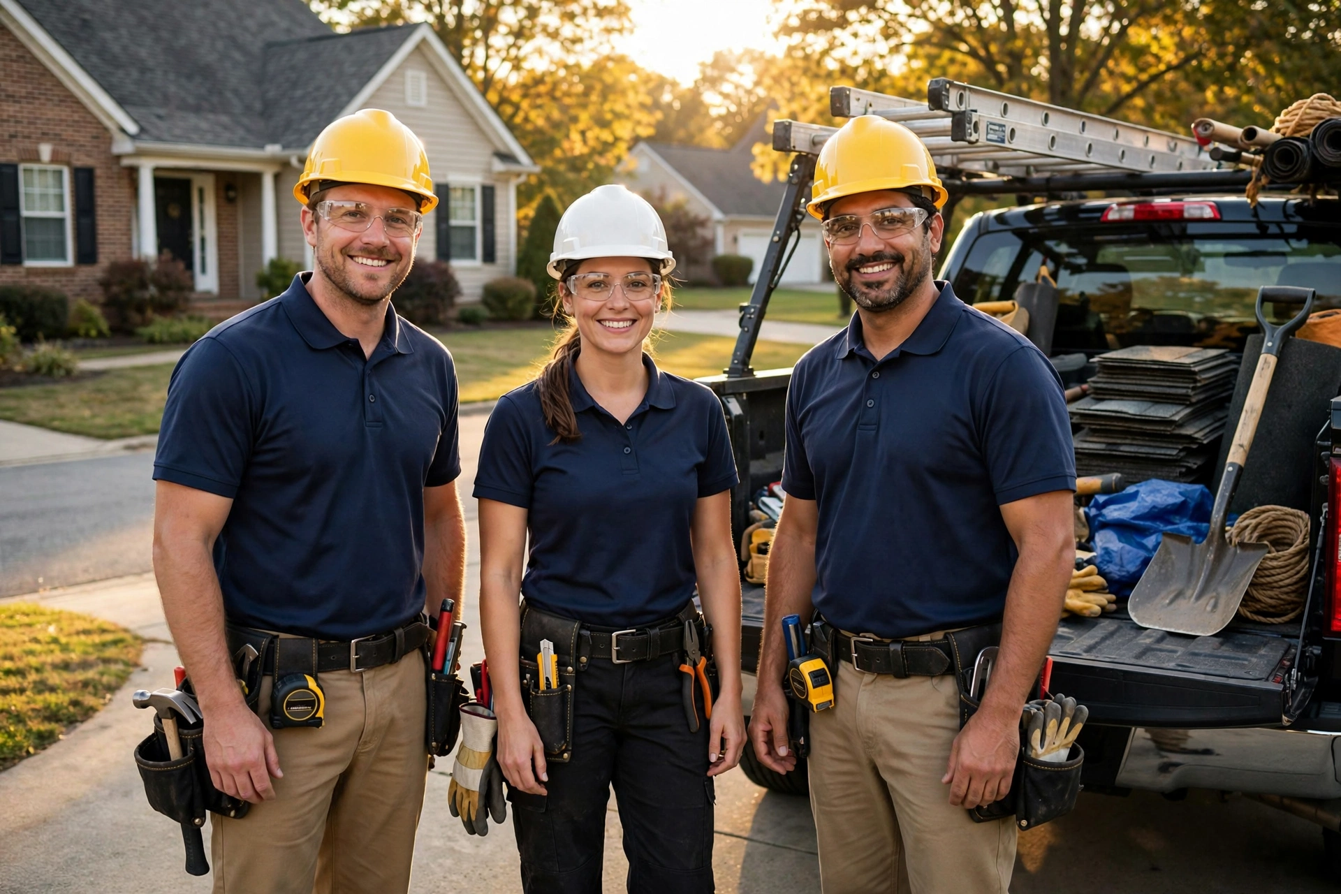 Roof Replacement Crew team serving Towson, MD